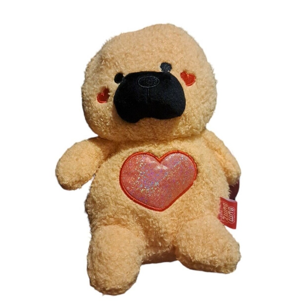BumBumz 7.5" Prescott The Cupid Pug Dog Valentines SweetBumz Plush NWT - Picture 5 of 5